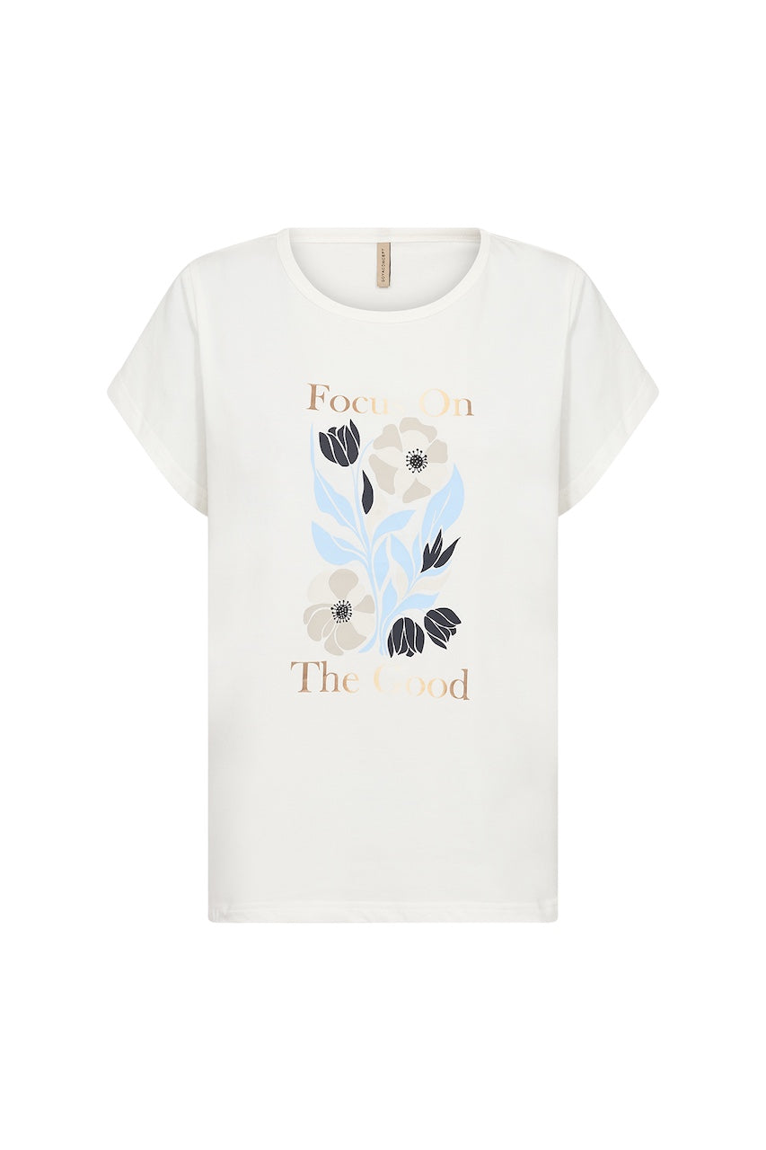 Le t-shirt imprimé floral Soya Concept | 27459