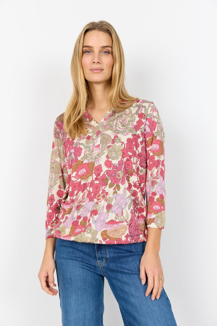 La blouse imprimé floral Soya Concept | 27491