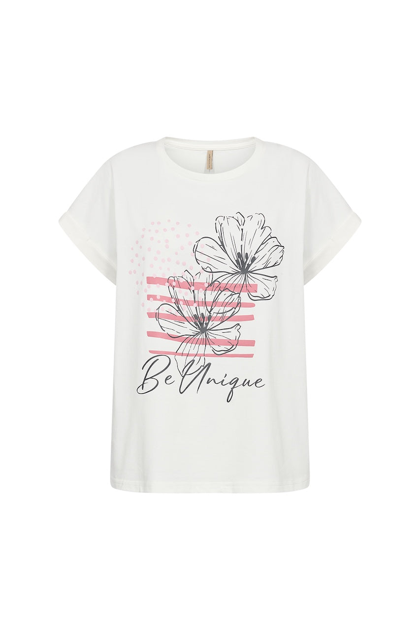 Le t-shirt imprimé floral Soya Concept | 27510