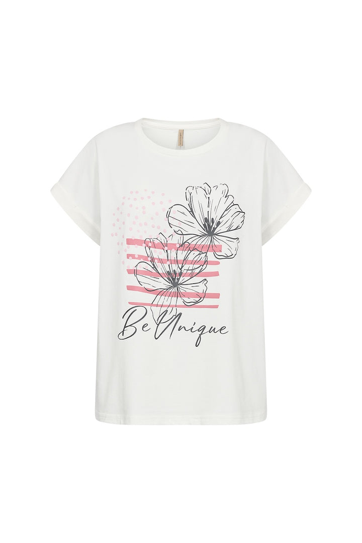 Le t-shirt imprimé floral Soya Concept | 27510