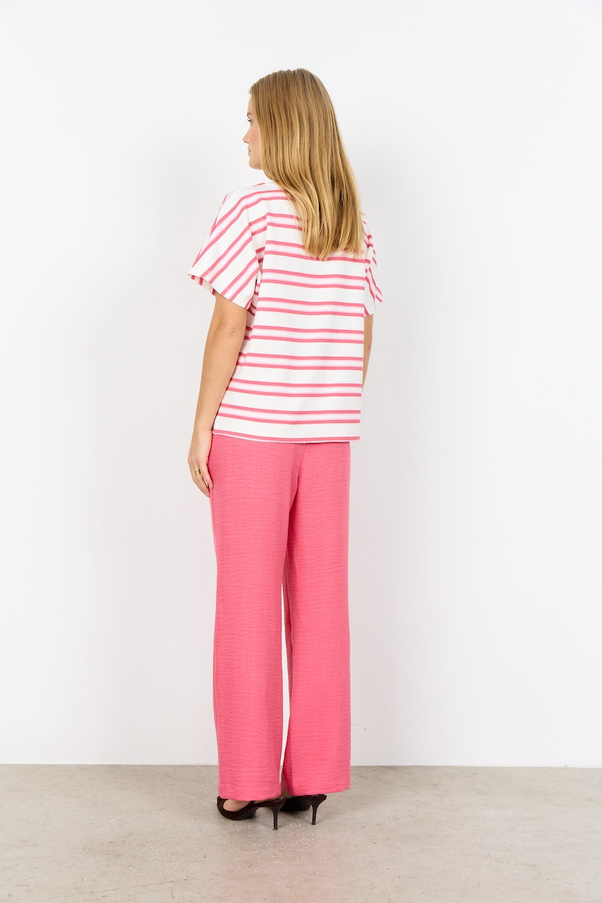 Le t-shirt motif à rayures Soya Concept | 27524