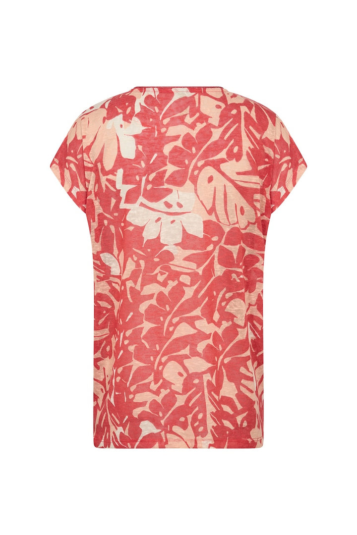 Le t-shirt imprimé feuillage Soya Concept | 27584