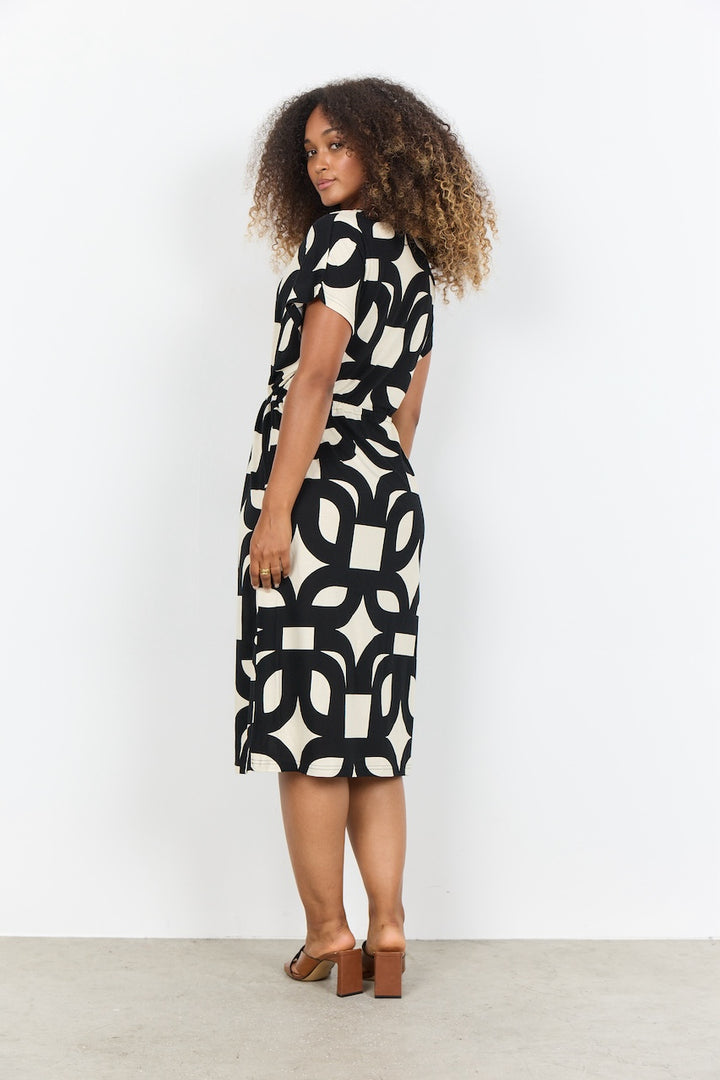 La robe imprimée géométrique Soya Concept | 27605