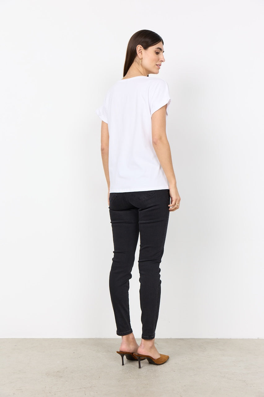 Le t-shirt imprimé floral Soya Concept | 27641