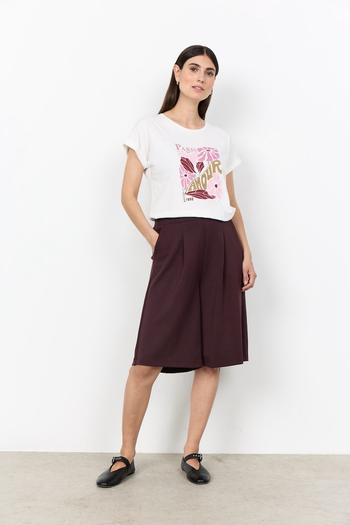 Le t-shirt imprimé Soya Concept | 27729