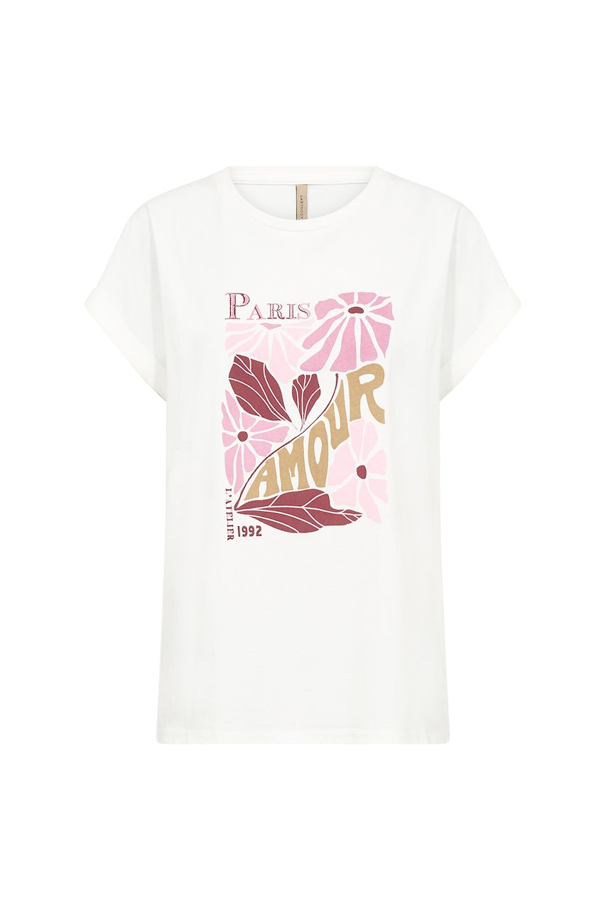 Le t-shirt imprimé Soya Concept | 27729