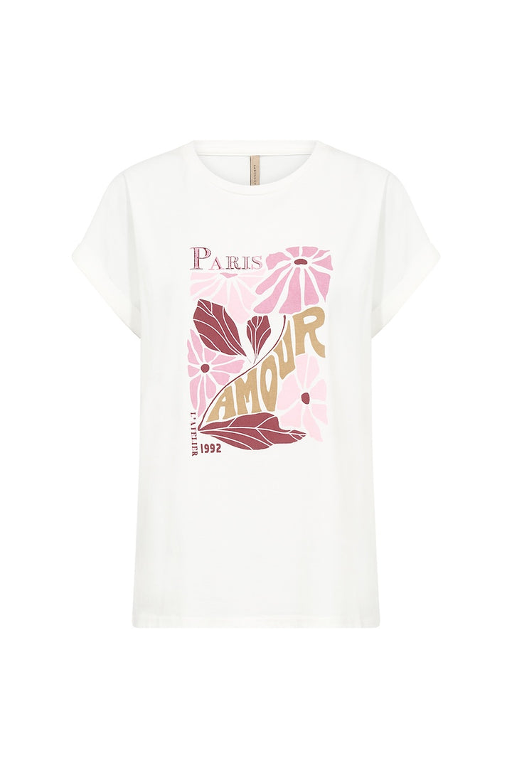 Le t-shirt imprimé Soya Concept | 27729