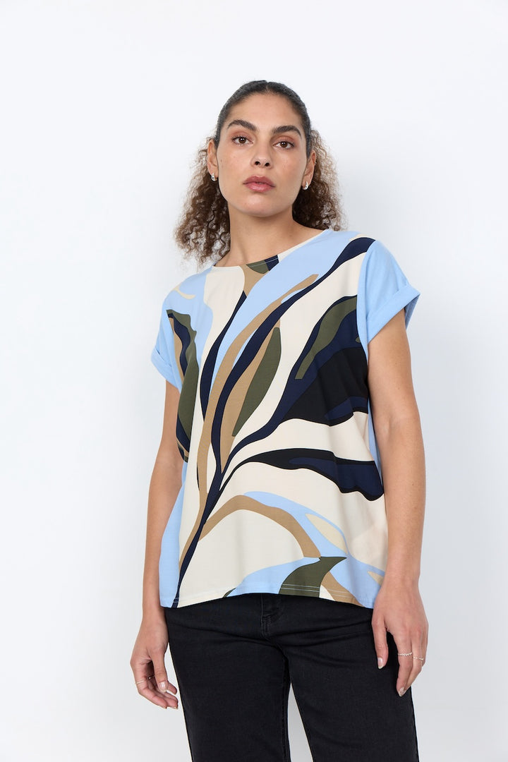 Le chandail imprimée Soya Concept | 27749