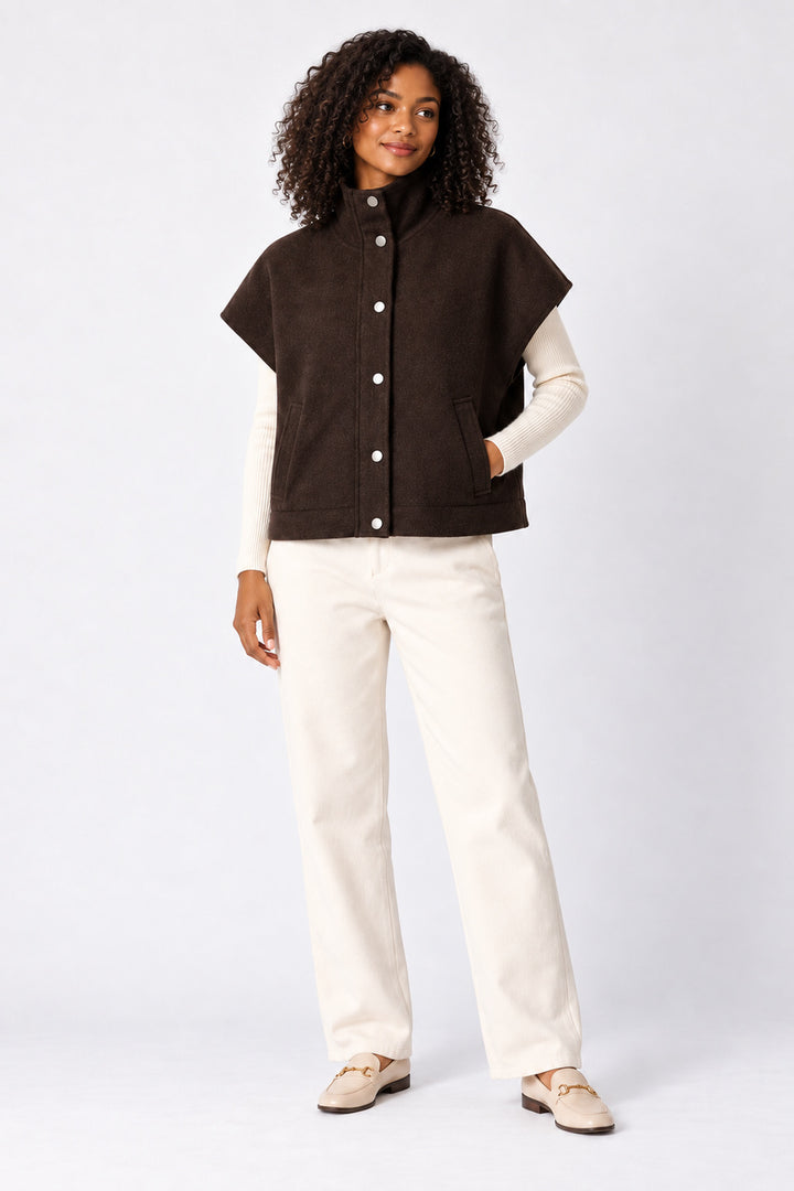La veste cape sans manches Soya Concept | 27820