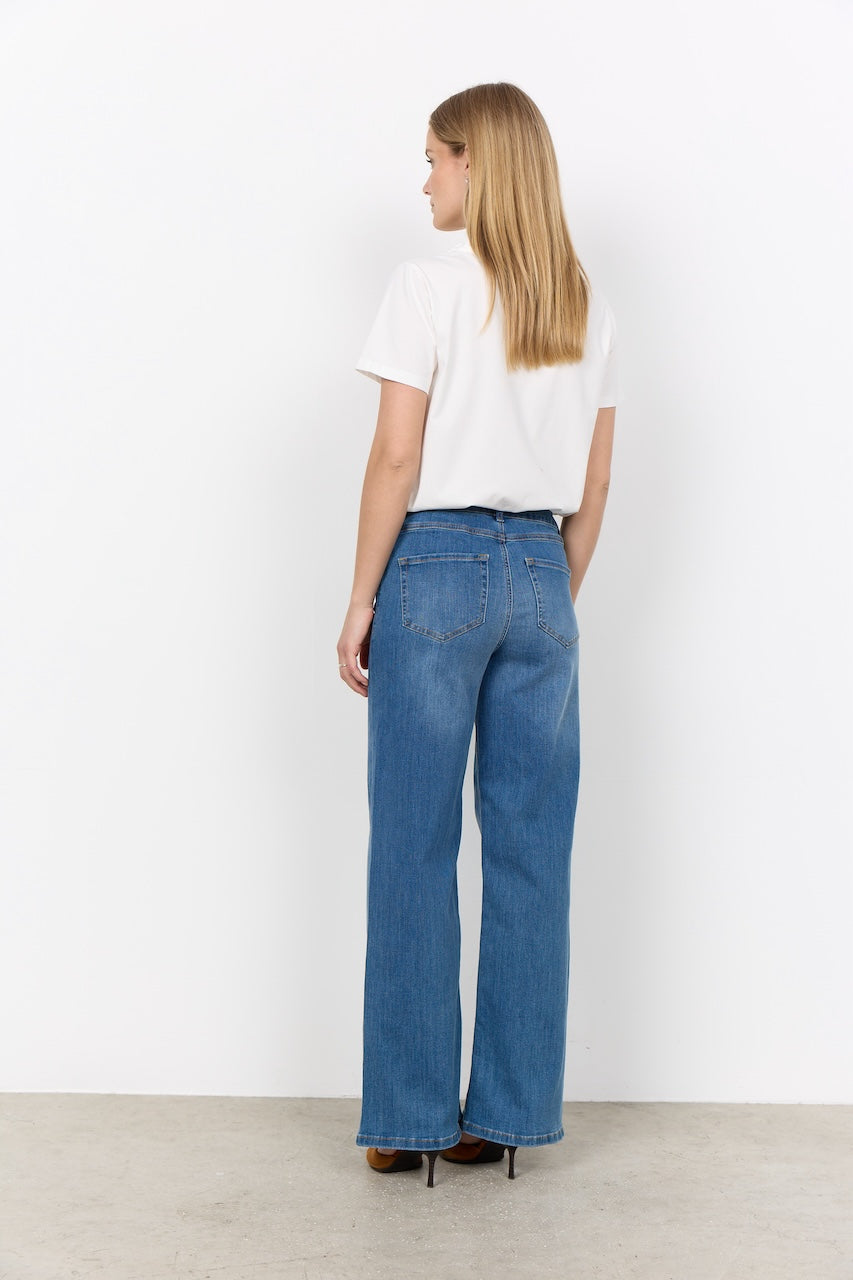Le t-shirt imprimé botanique Soya Concept | 27835