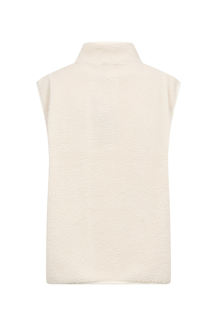 La veste sans manches texturée Soya Concept | 27844