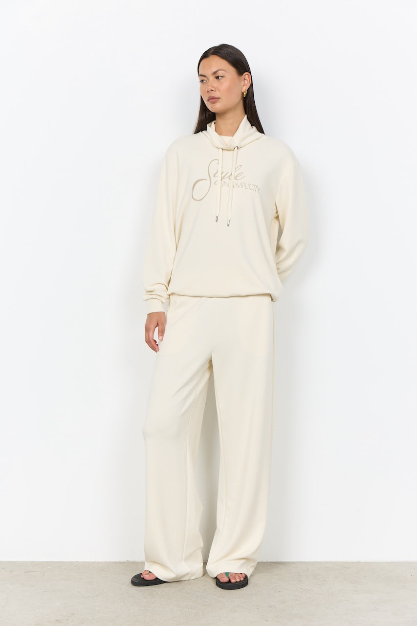 Le pull à col montant imprimé Soya Concept | 27850