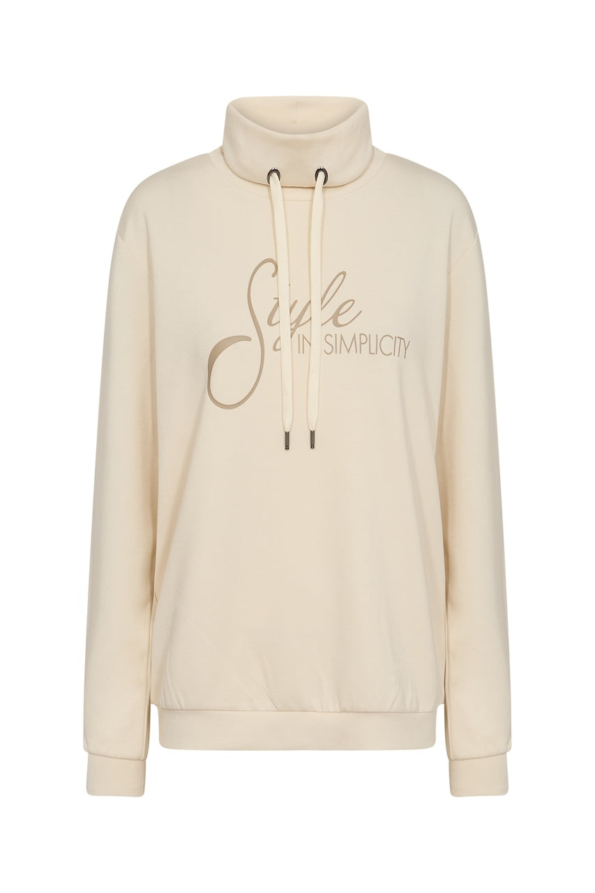 Le pull à col montant imprimé Soya Concept | 27850