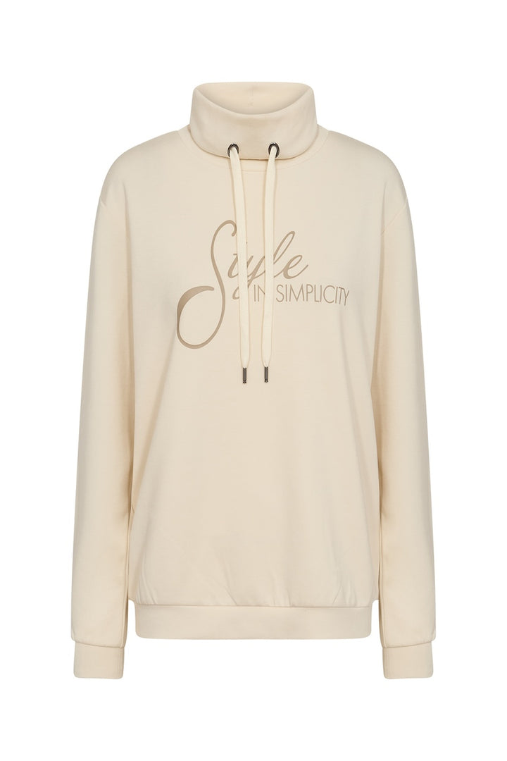 Le pull à col montant imprimé Soya Concept | 27850