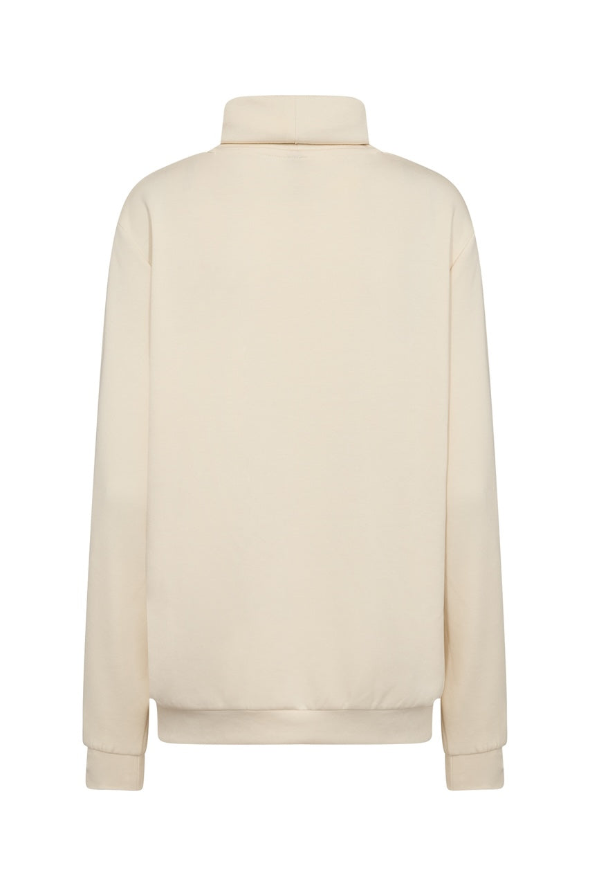 Le pull à col montant imprimé Soya Concept | 27850