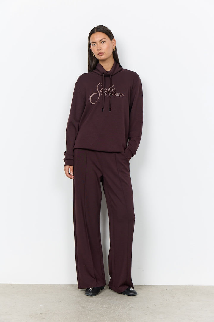 Le pull à col montant imprimé Soya Concept | 27850