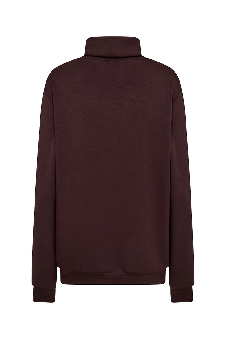 Le pull à col montant imprimé Soya Concept | 27850