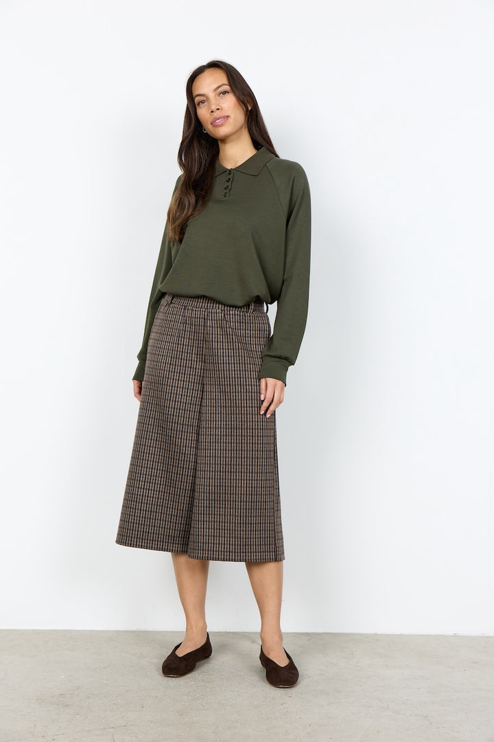 Le pull à col chemise Soya Concept | 27856