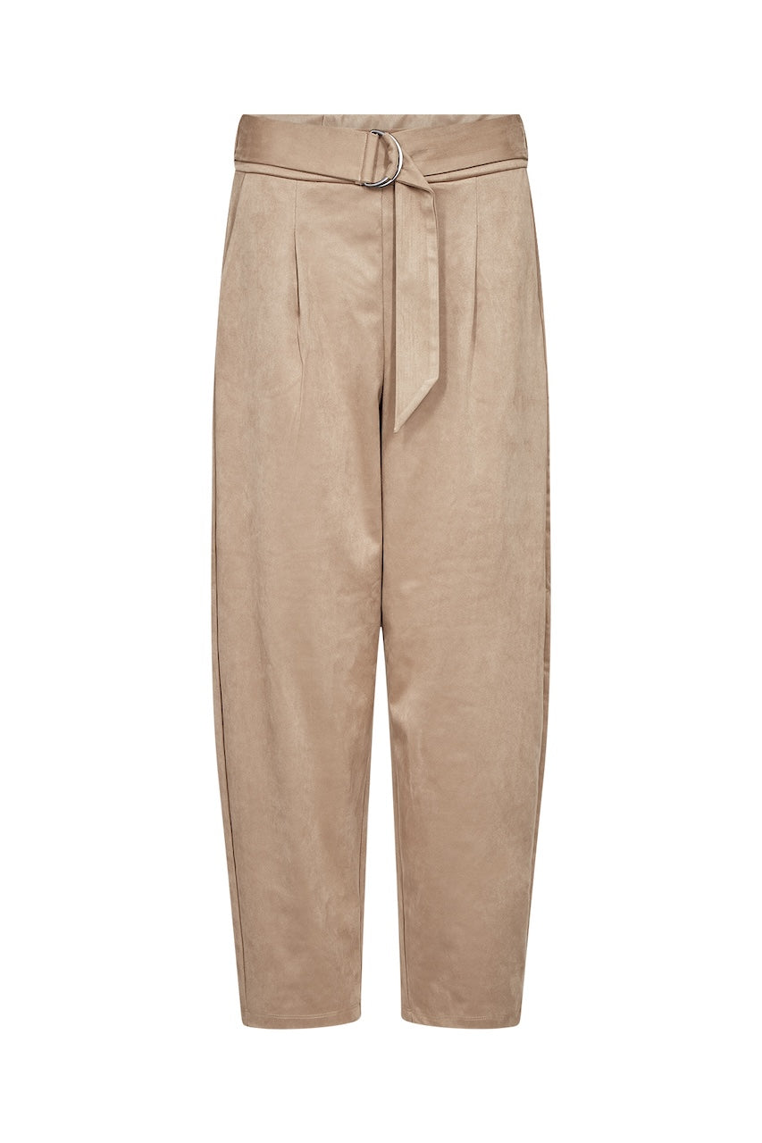 Le pantalon taille haute avec ceinture Soya Concept | 27865