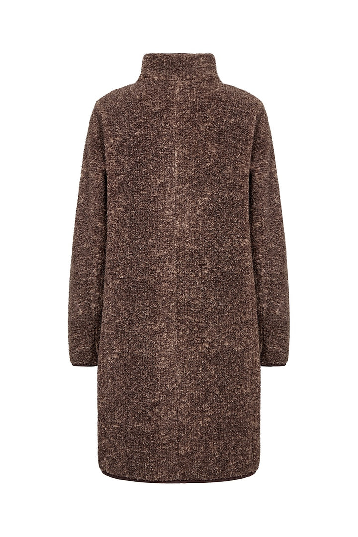 Le manteau en tricot texturé Soya Concept | 27880