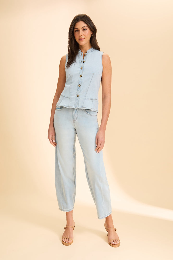 Le jean coupe girlfriend FDJ | 2795370