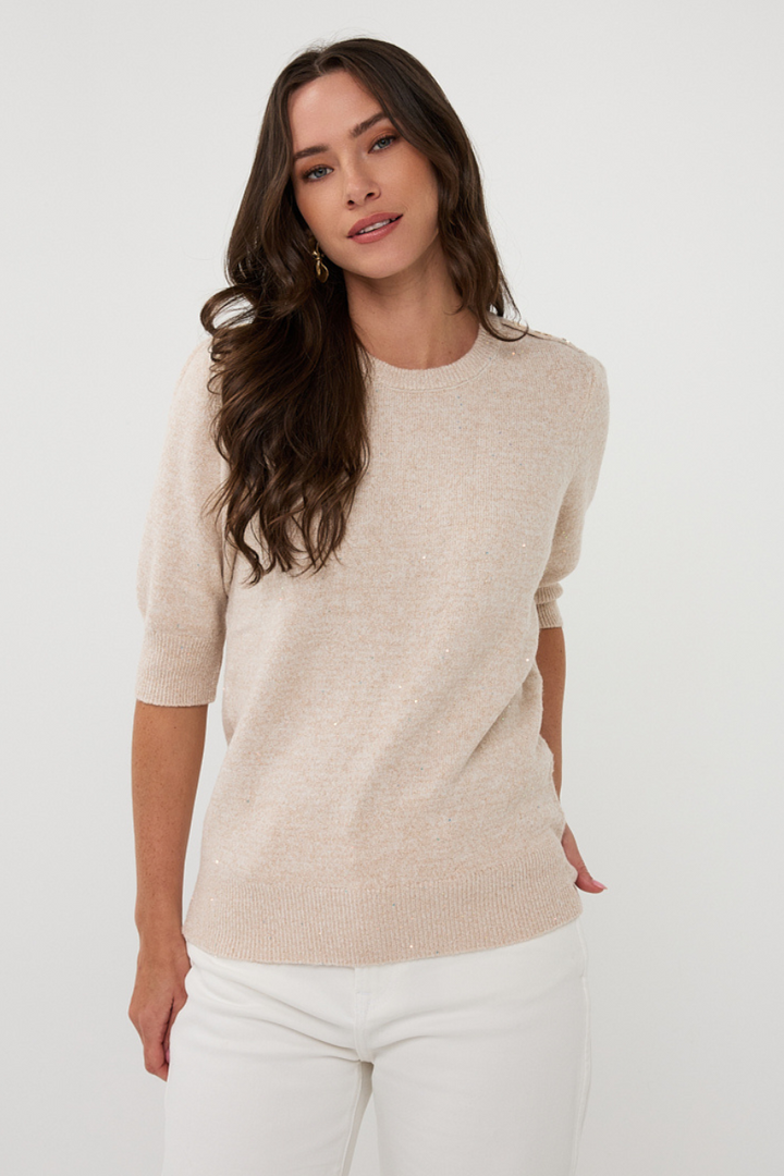 Le pull boutons dorés Esqualo | F2527513