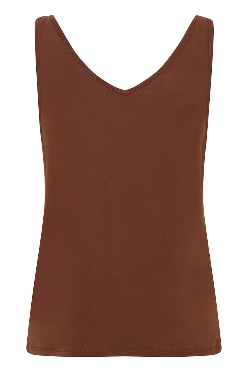 La camisole minimaliste à encolure en V Soaked | 30404199