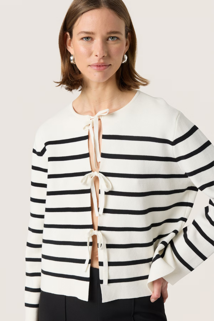 Le cardigan rayé SOAKED | 30408395
