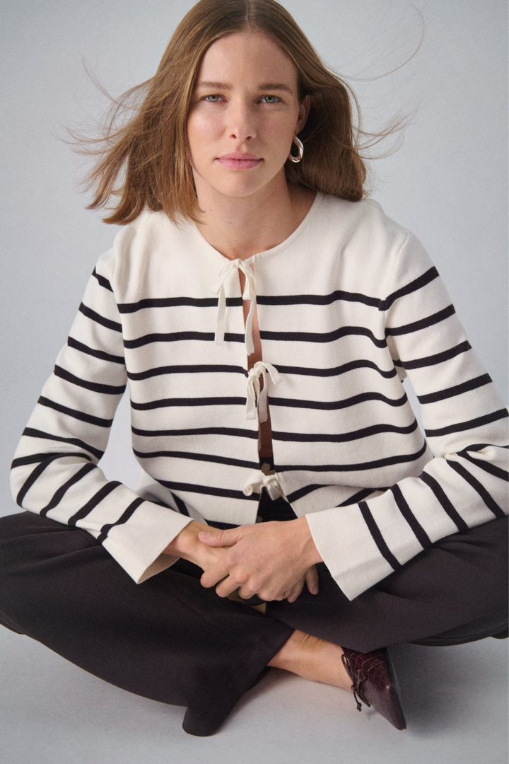 Le cardigan rayé SOAKED | 30408395