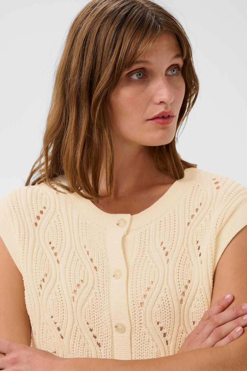 Le cardigan maille ajourée Soaked | 30409062