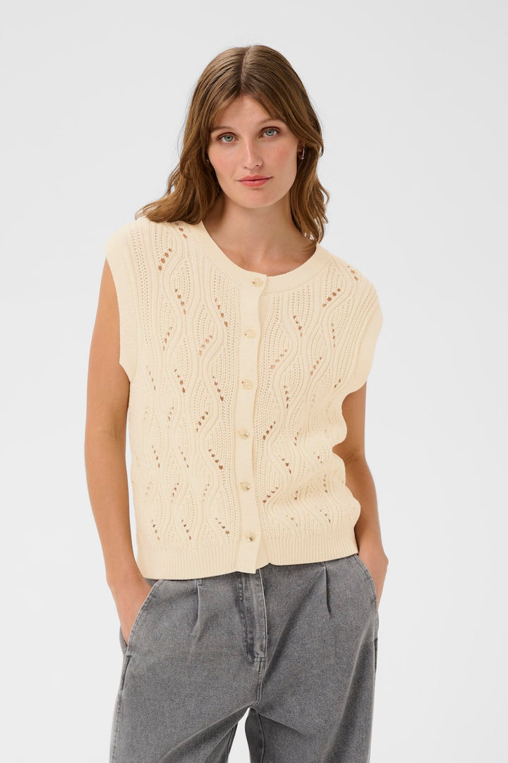 Le cardigan maille ajourée Soaked | 30409062