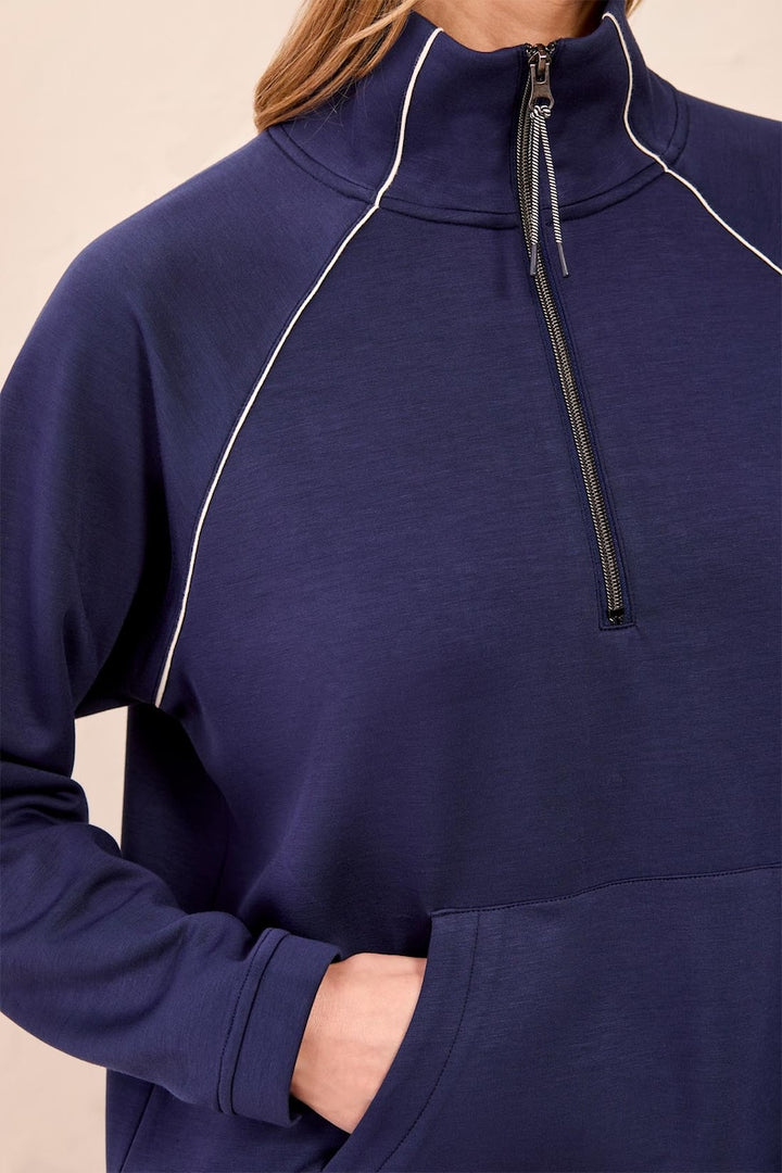 Le pull à demi-zip TECHNO LUX Tribal | 3154O-3390