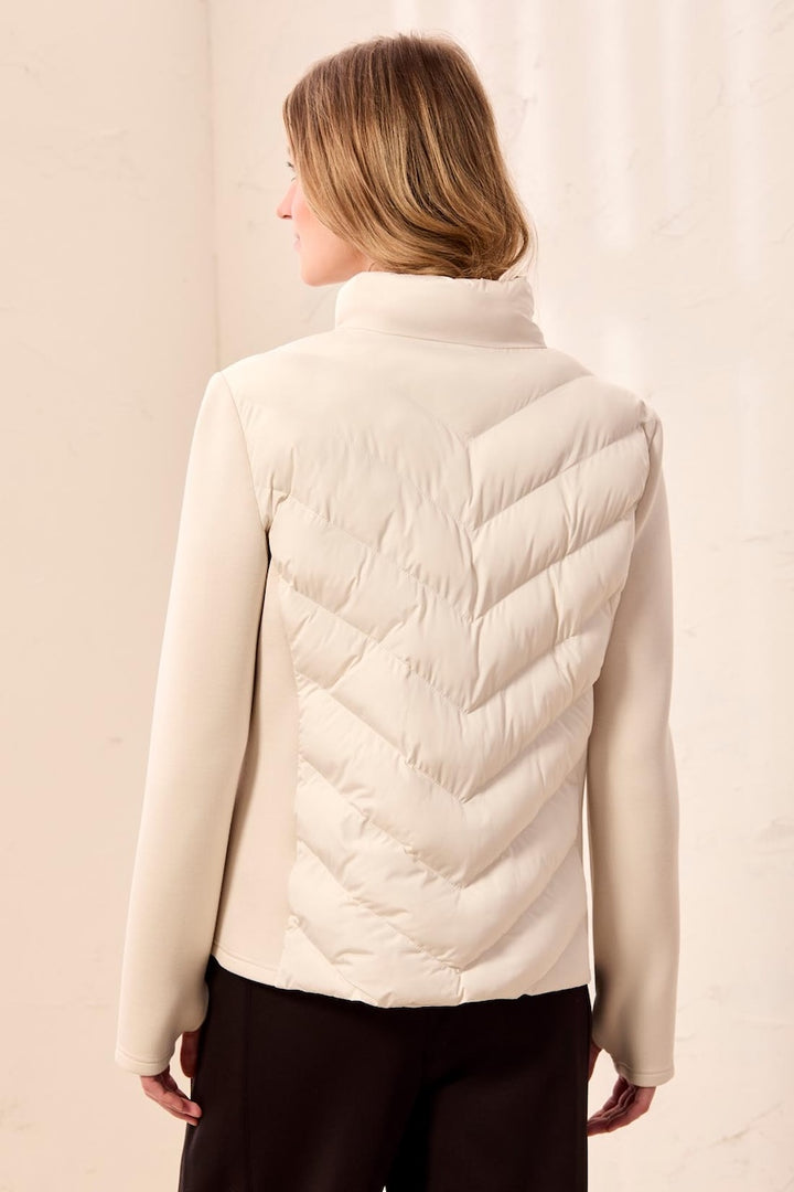 Le manteau matelassé hybride déperlant Tribal | 3172O-8512