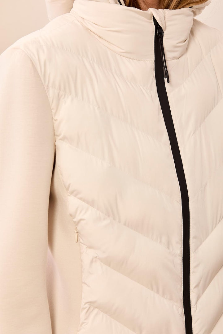 Le manteau matelassé hybride déperlant Tribal | 3172O-8512