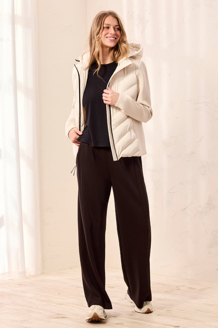 Le manteau matelassé hybride déperlant Tribal | 3172O-8512