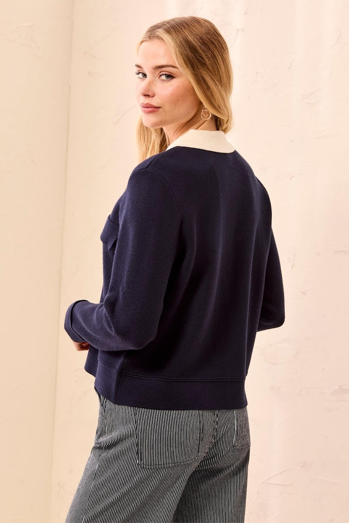 Le cardigan structuré en tricot jacquard Tribal | 3189O-8030