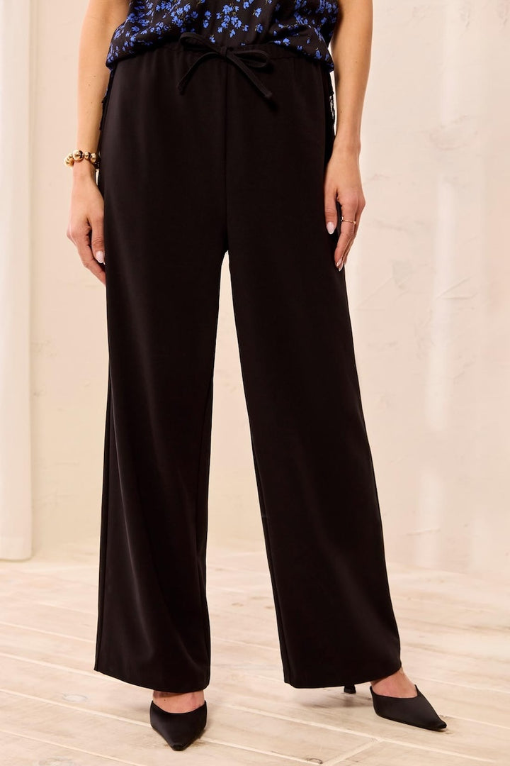 Le pantalon fluide à jambe large Tribal | 3250O-8410
