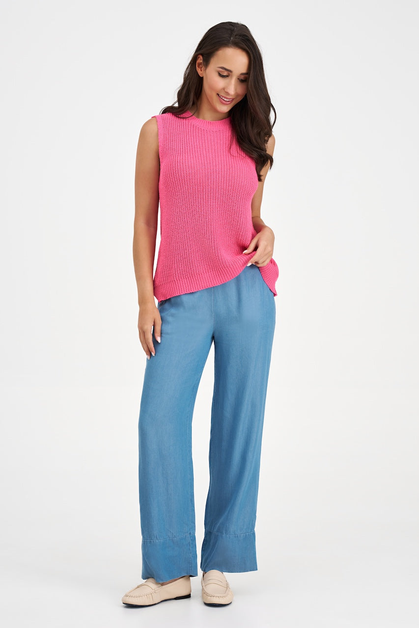 Le haut sans manches Made in Italy | 33-G01Y