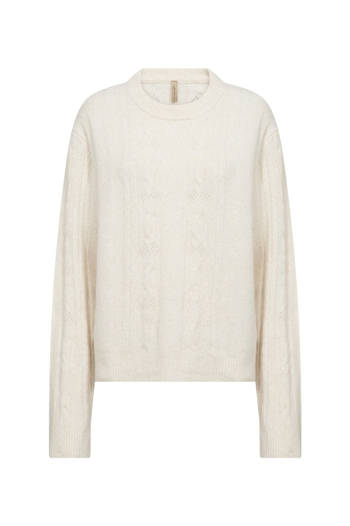 Le pull motif torsade Soya Concept | 33698