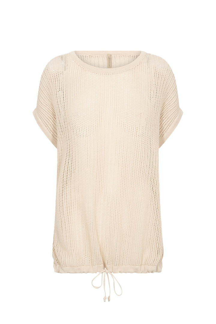 Le chandail en maille avec cordon ajustable Soya Concept | 33804