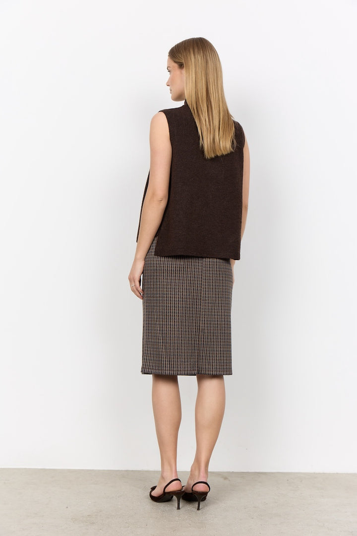 Le débardeur en tricot à liens Soya Concept | 33869
