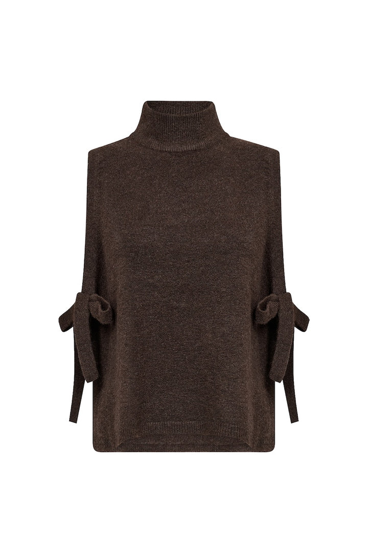 Le débardeur en tricot à liens Soya Concept | 33869