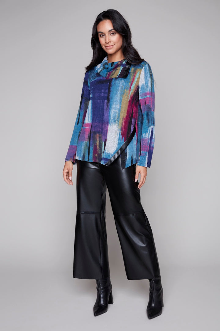 Le pantalon cuir vegan Compli k | 34009