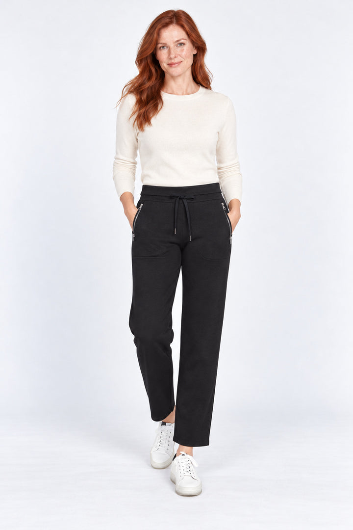 Le pantalon en tricot à taille haute Compli K | 36584