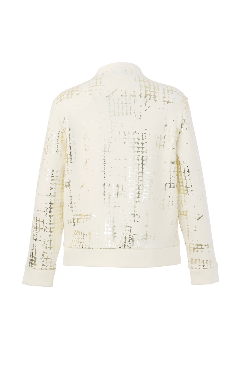 La veste imprimé doré Tricotto | 56141
