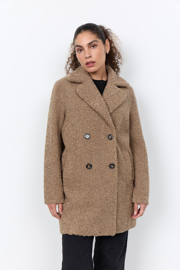 Le manteau effet peluche Soya Concept | 40216
