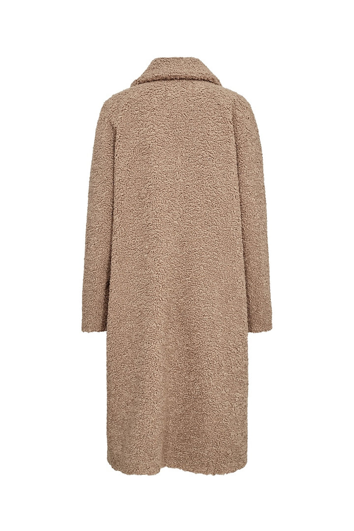 Le manteau long effet peluche Soya Concept | 40217