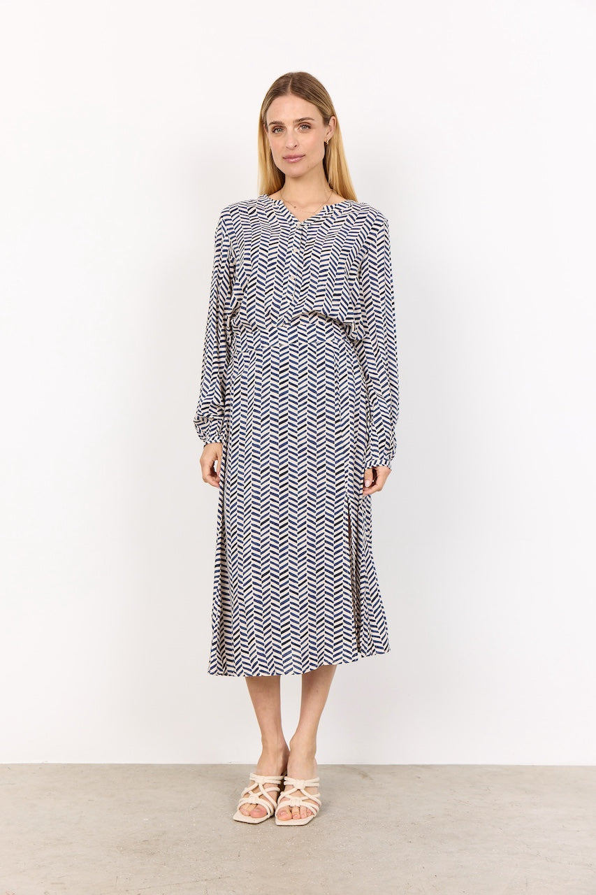 La blouse imprimé géométrique Soya Concept | 41312