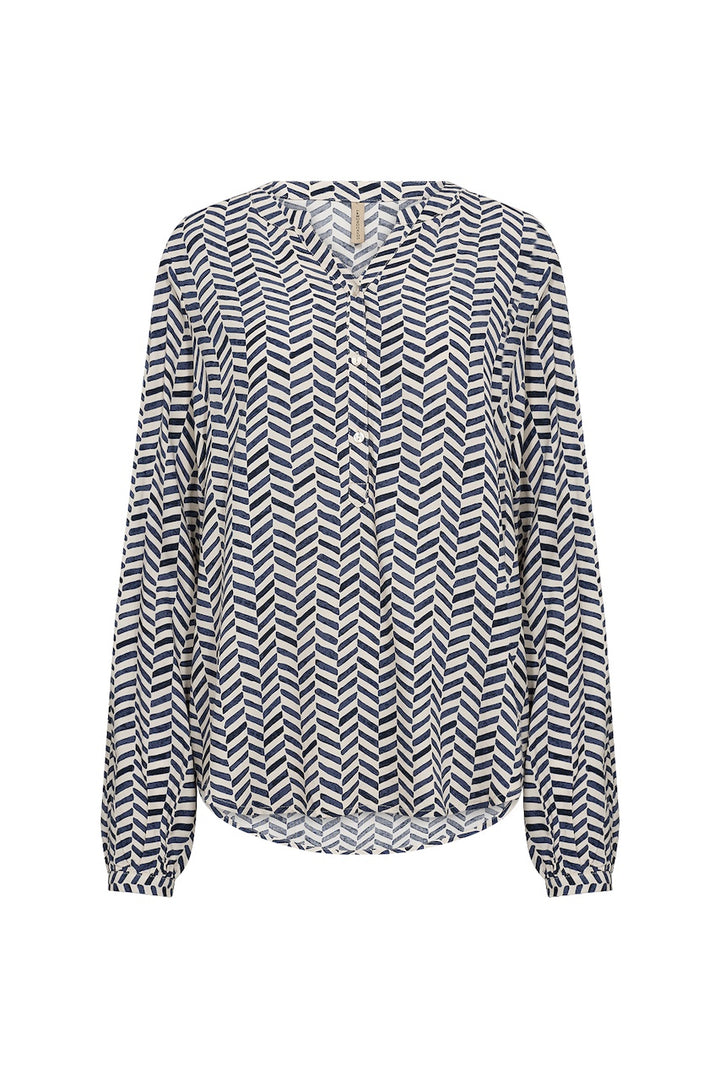 La blouse imprimé géométrique Soya Concept | 41312