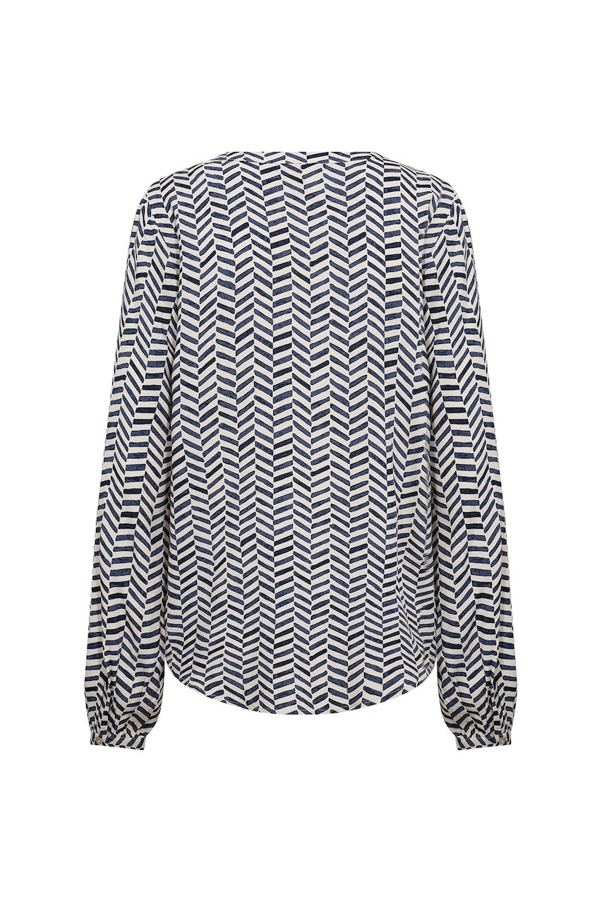 La blouse imprimé géométrique Soya Concept | 41312